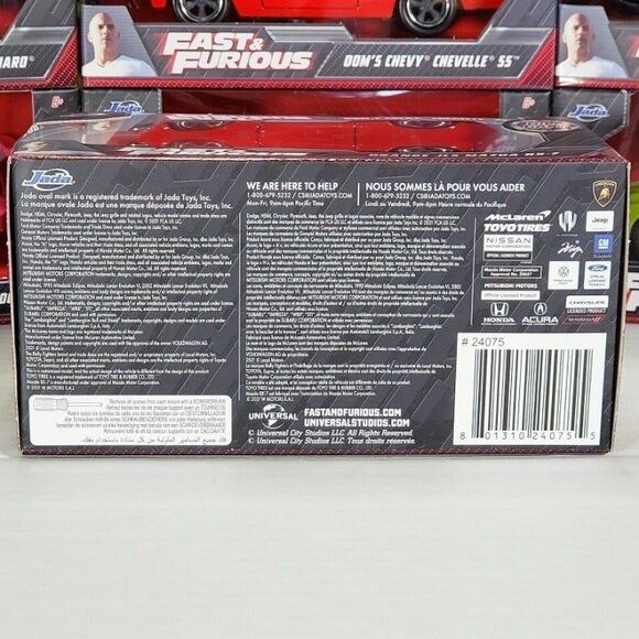 Jada Fast & Furious Orange JLS Mazda RX-7 1:32 Die-cast Collectible Car New - Picture 7 of 7